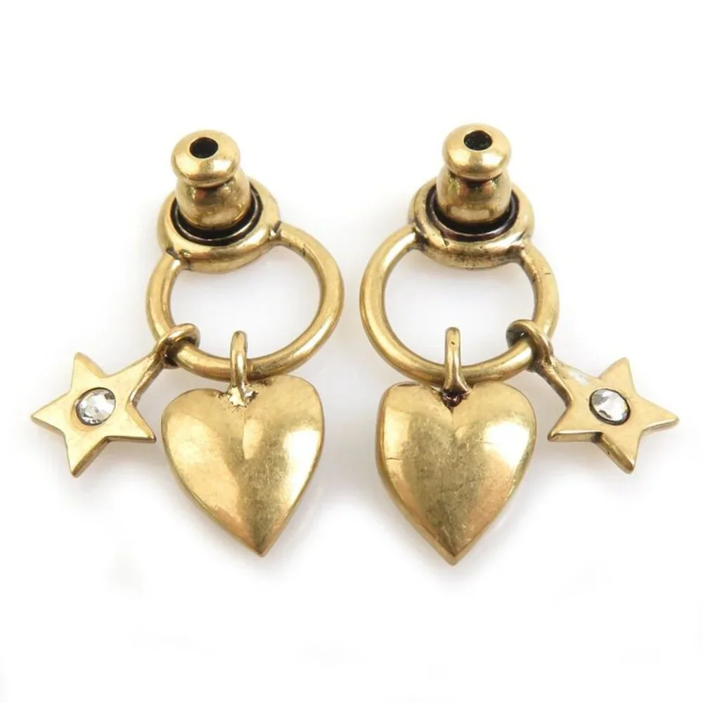 Christian Dior Earrings Size 2.5 J'a - Picture 6 of 8